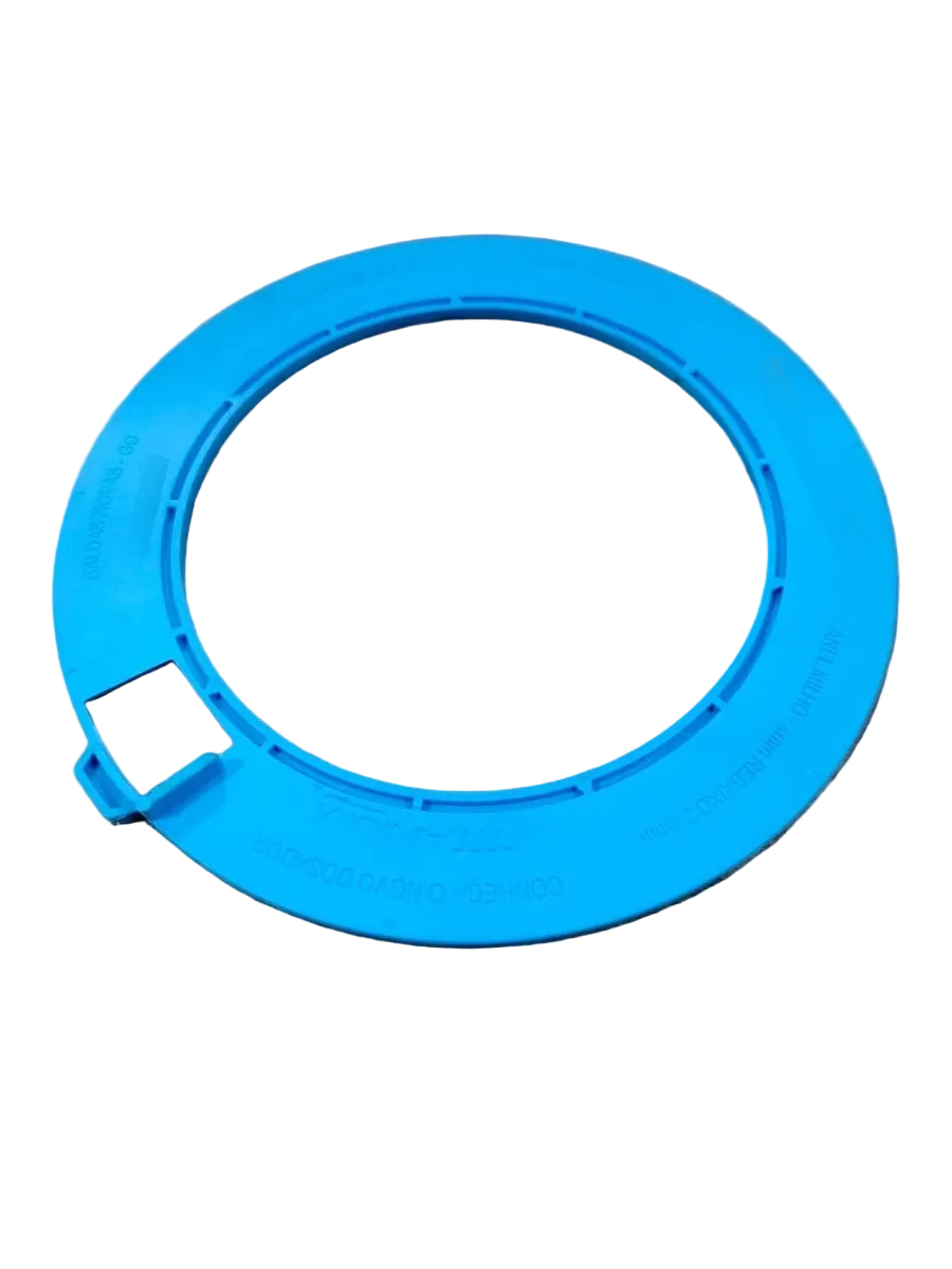 Anel Milho 4mm Rebaixo 2mm Universal Azul