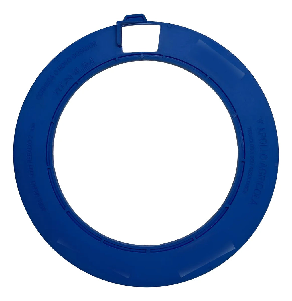 Anel Milho 4mm Rebaixo 2mm Universal Azul