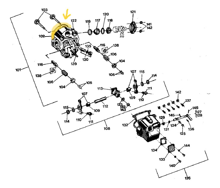 Junta do Cabeçote Yanmar B8