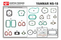 Jogo de Juntas Yanmar Ns18